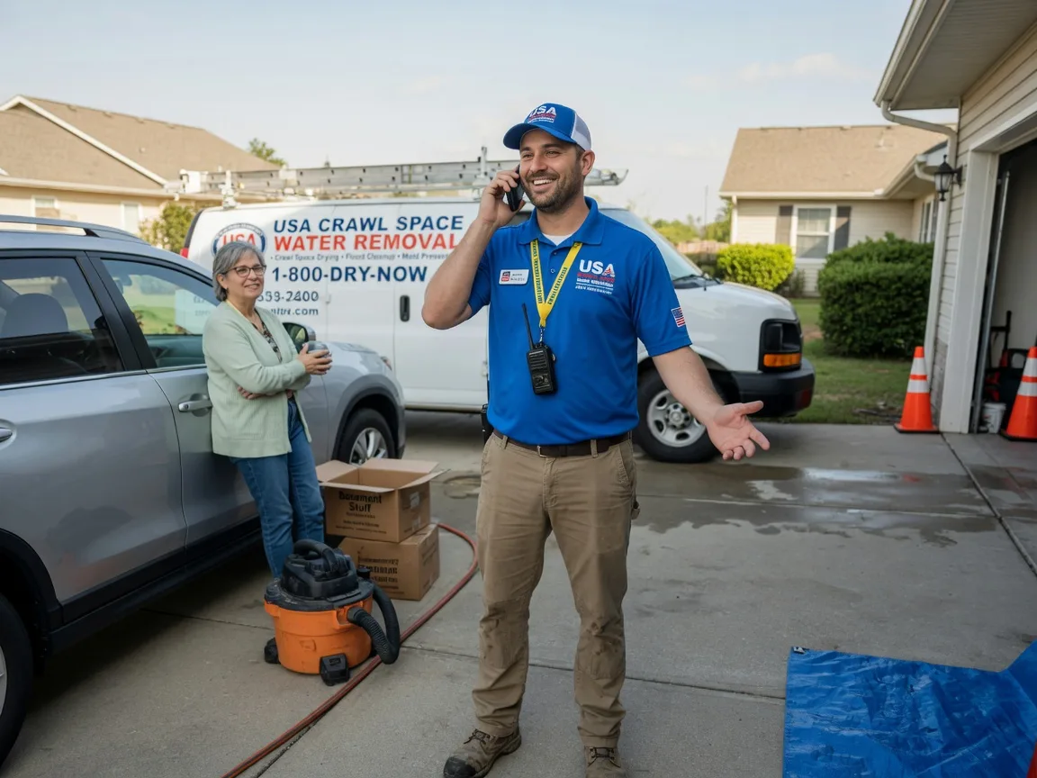 Crawl Space Water Removal Manchester, TN FAQs